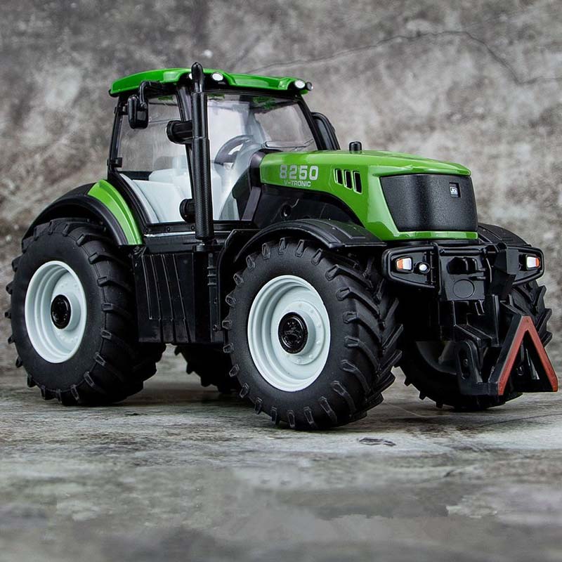 Miniatura de Trator em Metal JCB 8250