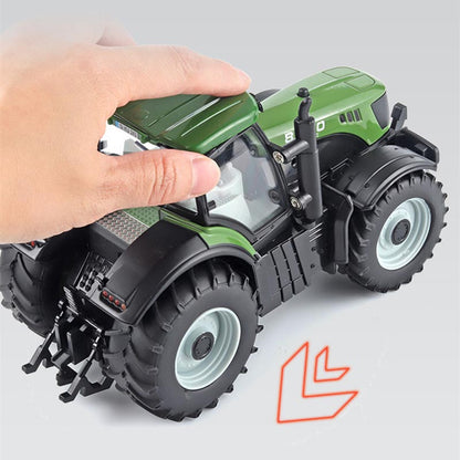 Miniatura de Trator em Metal JCB 8250
