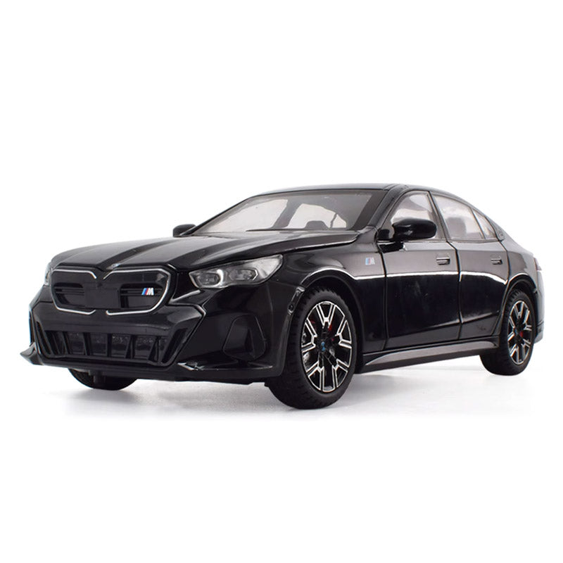BMW i5 M60 — Miniatura em Escala 1:24 com Funções Interativas