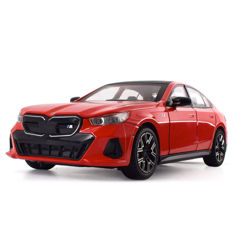 BMW i5 M60 — Miniatura em Escala 1:24 com Funções Interativas
