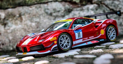 Ferrari 488 Challenge 1:24 Vermelha