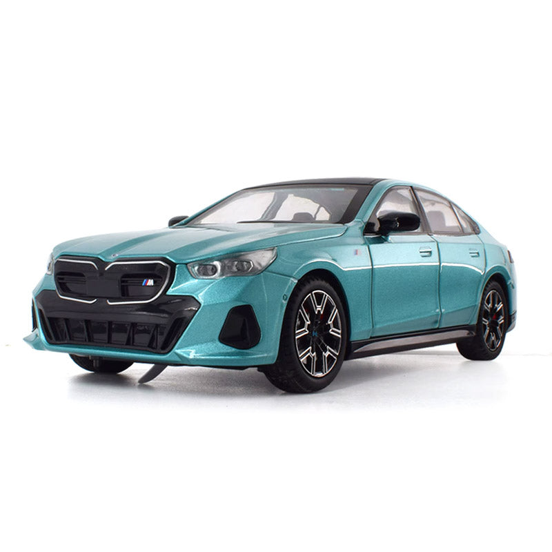 BMW i5 M60 — Miniatura em Escala 1:24 com Funções Interativas