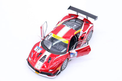 Ferrari 488 Challenge 1:24 Vermelha