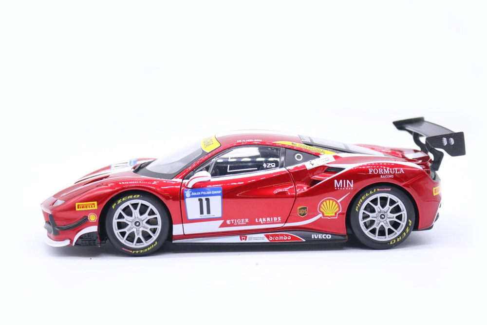 Ferrari 488 Challenge 1:24 Vermelha