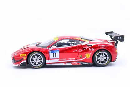 Ferrari 488 Challenge 1:24 Vermelha