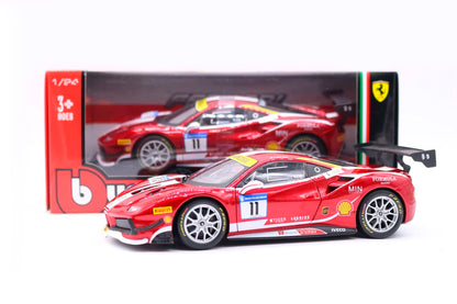 Ferrari 488 Challenge 1:24 Vermelha