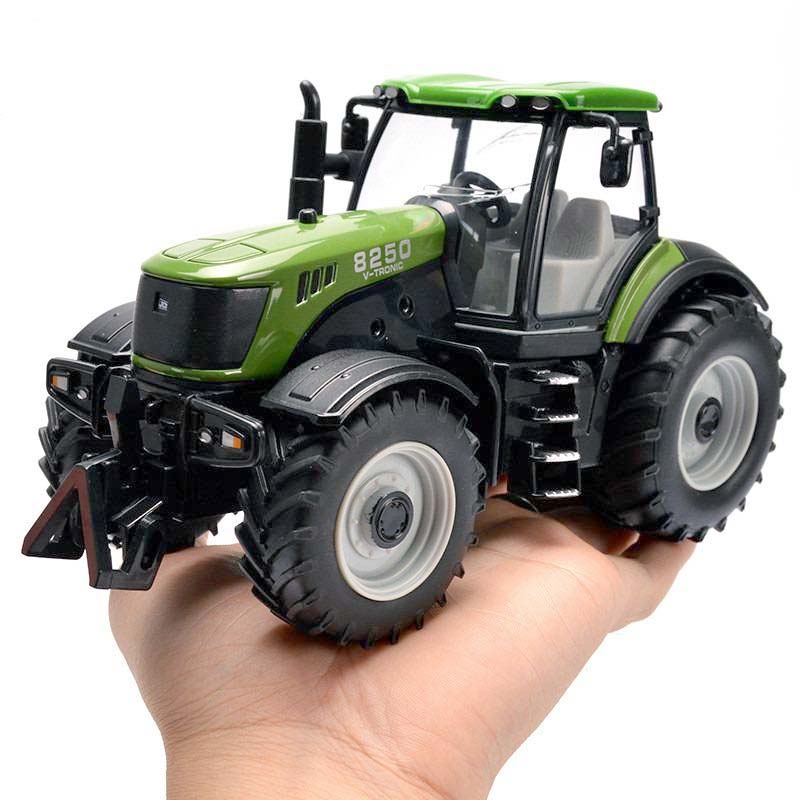 Miniatura de Trator em Metal JCB 8250