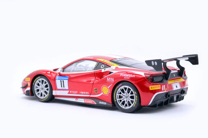 Ferrari 488 Challenge 1:24 Vermelha