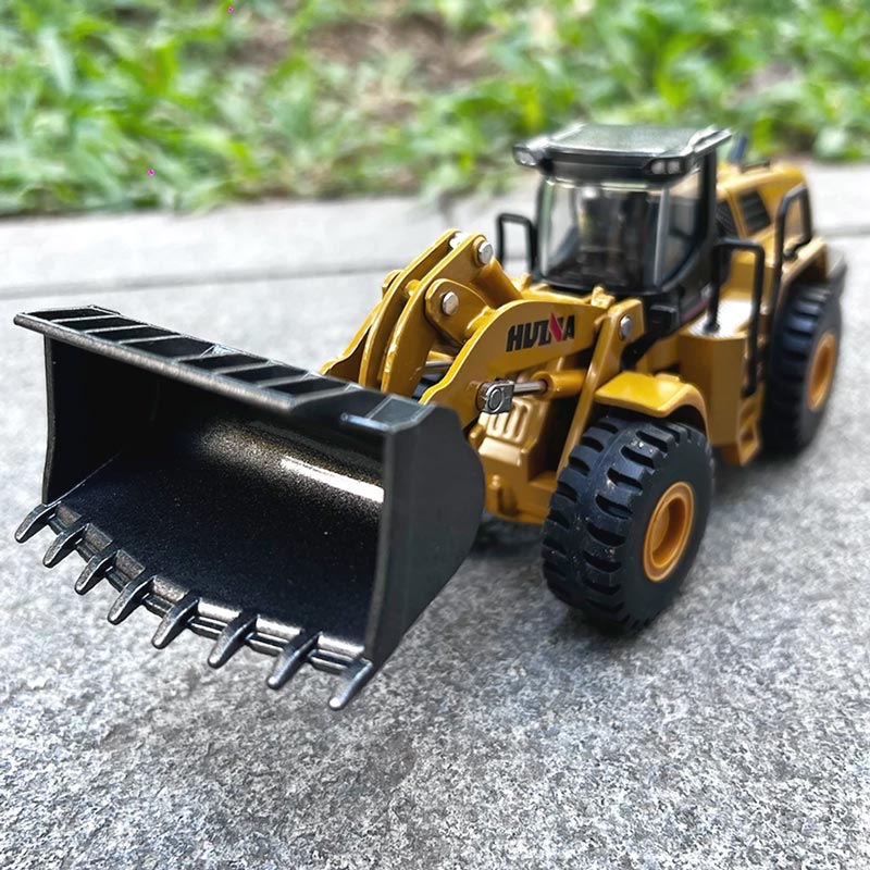 Miniatura de Carregadeira em Metal HUINA