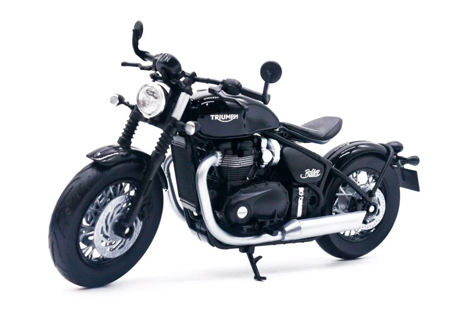 Moto Triumph Bonneville Bobber em Escala 1:12