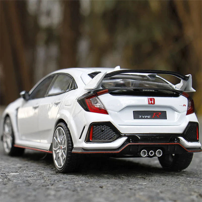 Honda Civic Type R - Miniatura 1:24 com Som e Luz