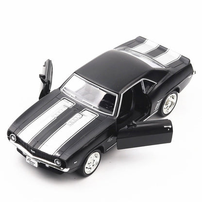 Miniatura Vintage de Camaro SS 1969 (Escala 1:36)