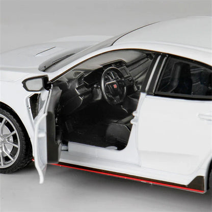 Honda Civic Type R - Miniatura 1:24 com Som e Luz