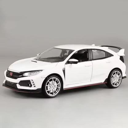 Honda Civic Type R - Miniatura 1:24 com Som e Luz