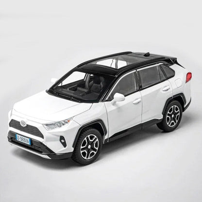 Toyota RAV4 – Miniatura 1:22 com Luzes e Sons