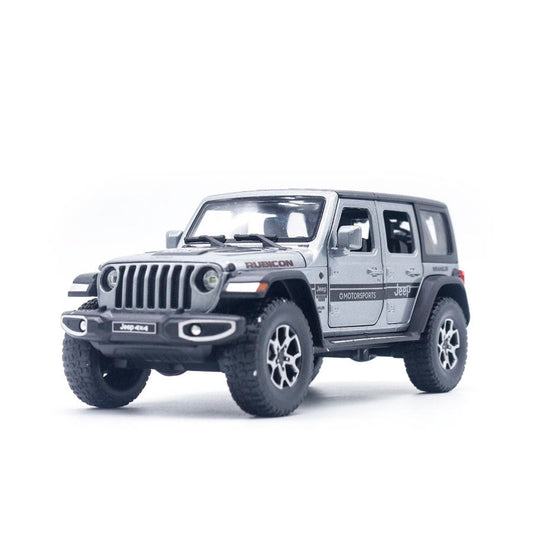 Miniatura de Jeep Wrangler Rubicon 4x4 em Escala 1:22
