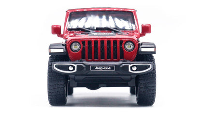 Miniatura de Jeep Wrangler Rubicon 4x4 em Escala 1:22
