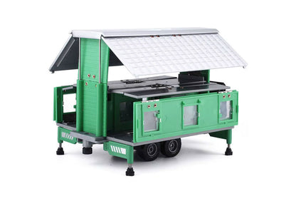 Miniatura Caminhão-Casa Transformável KDW (Die-cast)